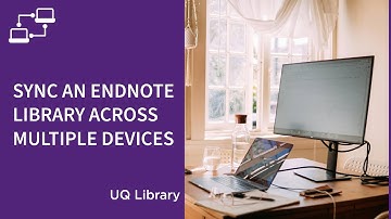 Sync an EndNote library across multiple devices