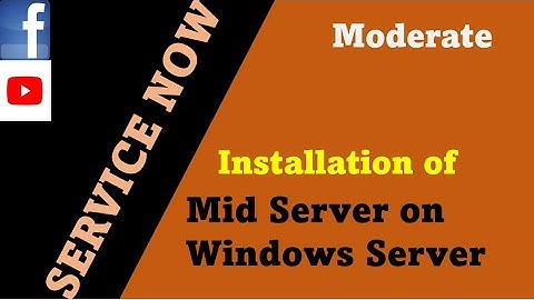 ServiceNow: How to install Midserver on Windows server | mid server #servicenow