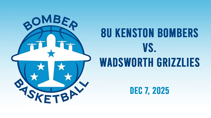 8U Kenston Bombers vs Wadsworth Grizzlies