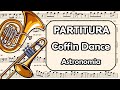 Astronomia - Coffin Dance - Partitura para Trombone, Bombardino e Violoncelo