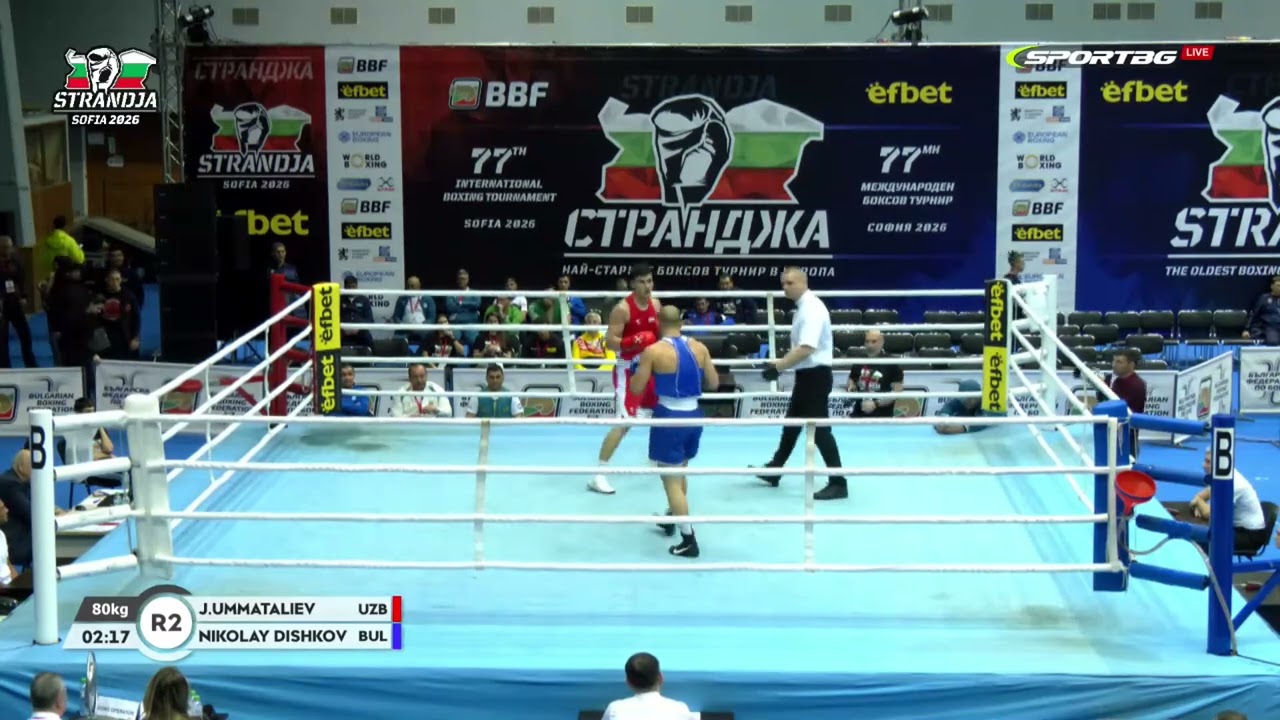 56. (M80KG) UMMATALIEV JAVOKHIR (UZB)_WON 5.0 VS DISHKOV NIKOLAY (BUL)
