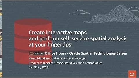 Create interactive maps and perform self-service spatial analysis at your fingertips