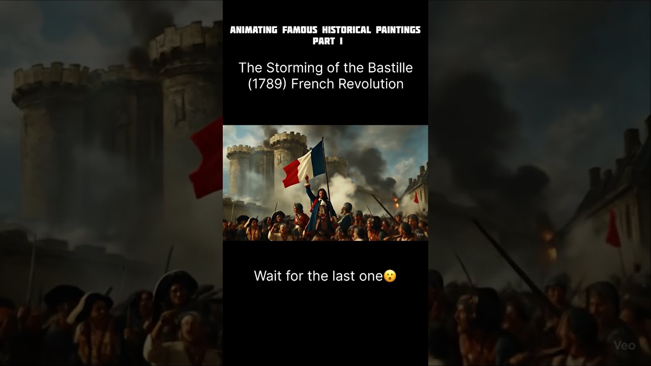 When History Comes Alive Famous Paintings In Motion Americanrevolution Frenchrevolution