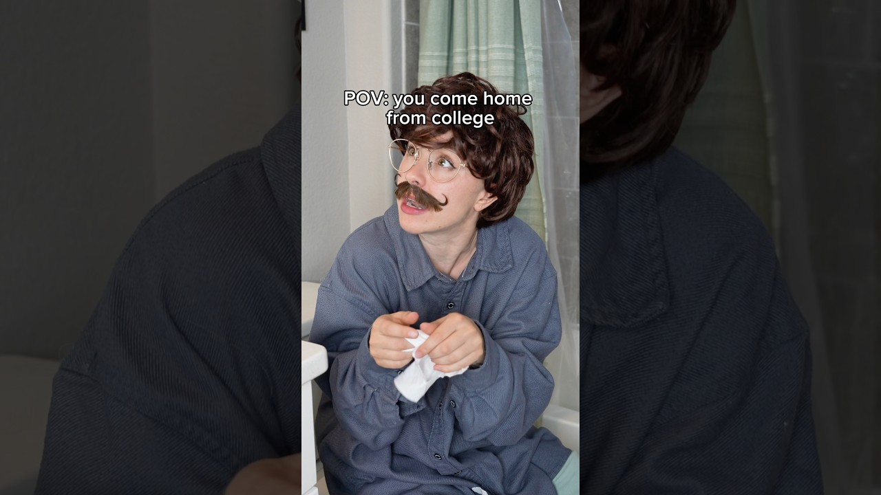 POV: coming home from college