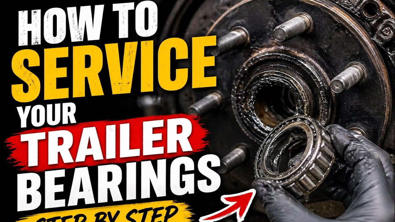 How to service your trailer bearings (STEP BY STEP GUIDE) - YouTube