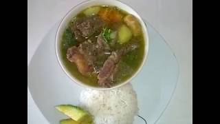 Cómo preparar un delicioso sancocho de hueso al mejor estilo de la Costa colombiana?