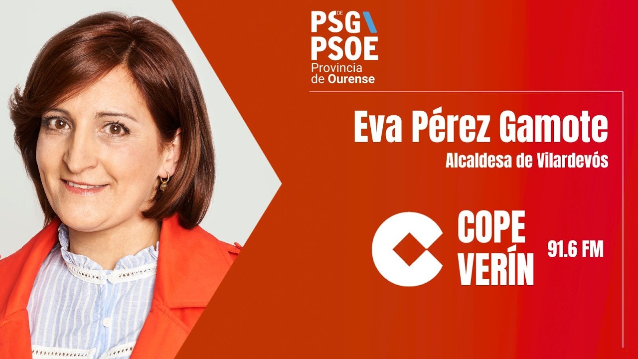 Entrevista a alcaldesa de Vilardevós, Eva Pérez Gamote en Cope Verín. Febreiro de 2026