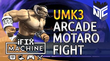 [Ultimate Mortal Kombat 3 ] Hayato Arcade Mode - Motaro Fight @ I Fix Machine Arcade [1080p/60fps]