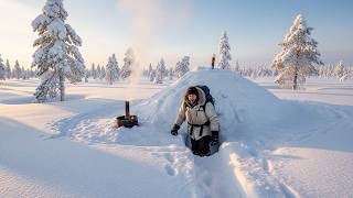 I Survived Winter Alone in a Hidden Shelter Beneath the Snow