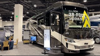 A 38 Foot tag axle Class A coach. The all new 2024 Newmar Mountain Aire 3823.