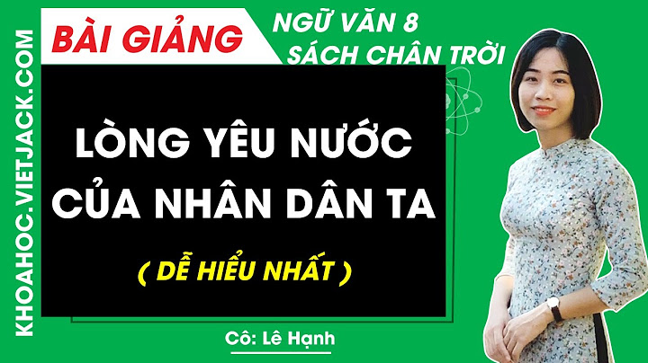 Bài văn chứng minh tinh thần yêu nước lop 8 năm 2024