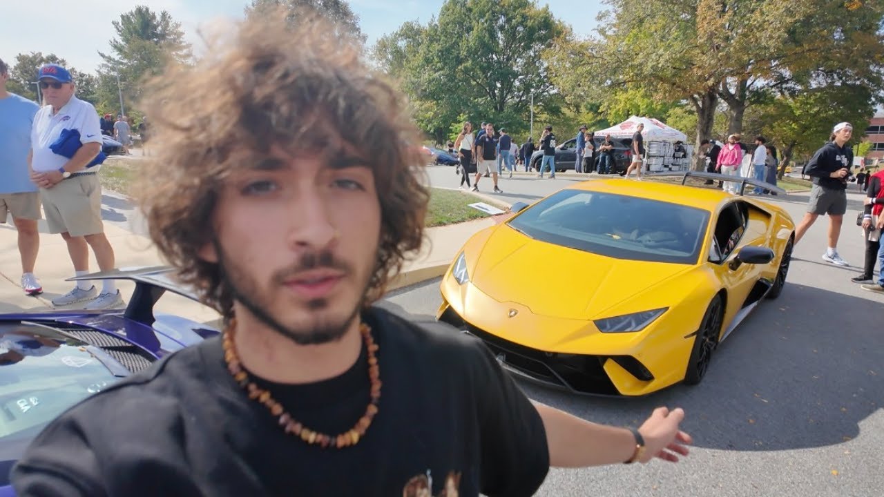 went to my first car meet in my new performante..