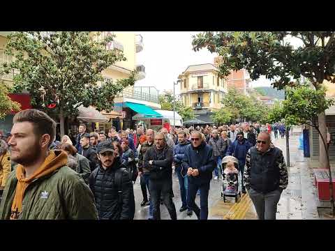 Σερρες: Πορεία συγγενών των 57 νεκρων στα Τέμπη και υποστηρικτών 14-5-2023