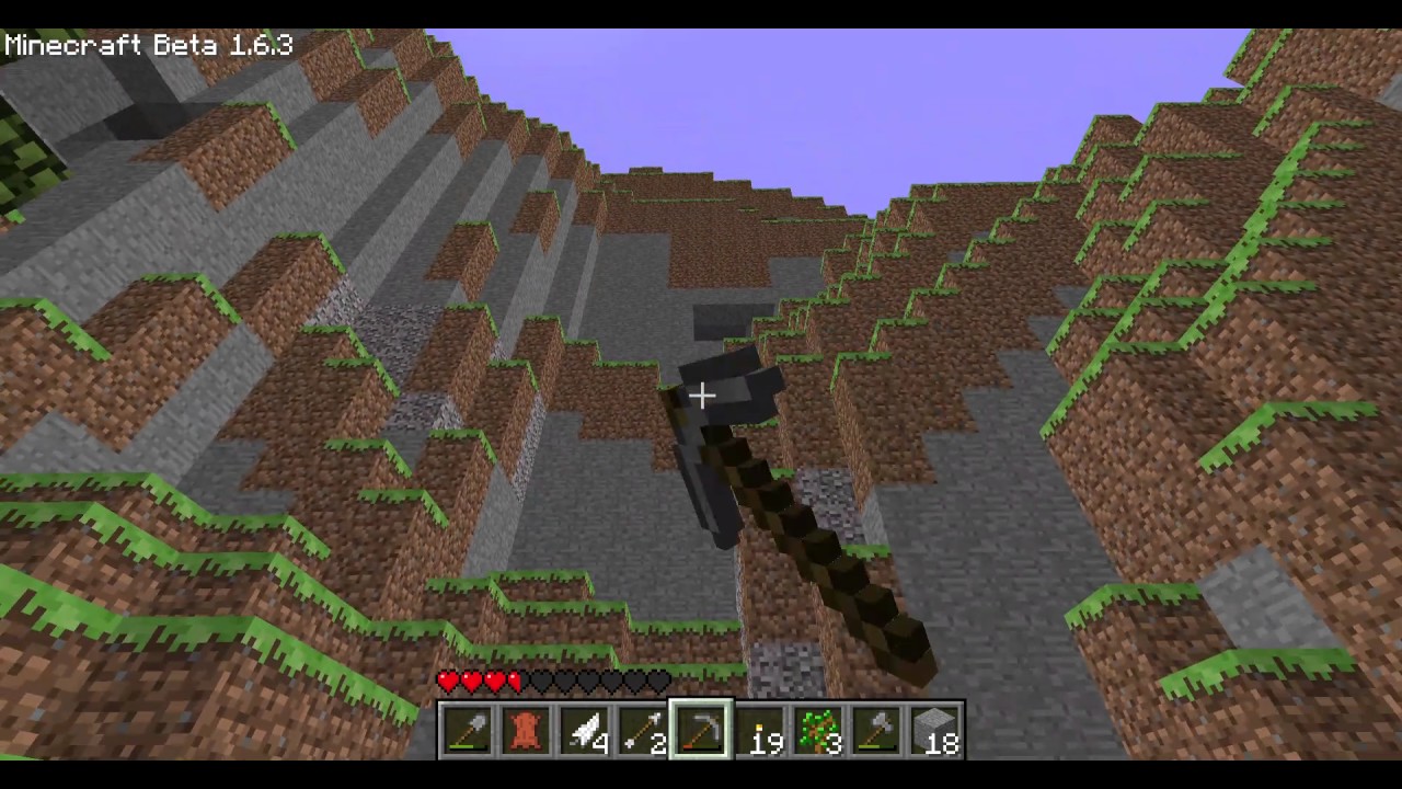 Minecraft 1.6.3 Beta 5/20 HOLES EVERYWHERE