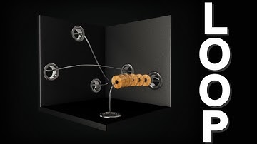 Cinema 4d Cube loop animation