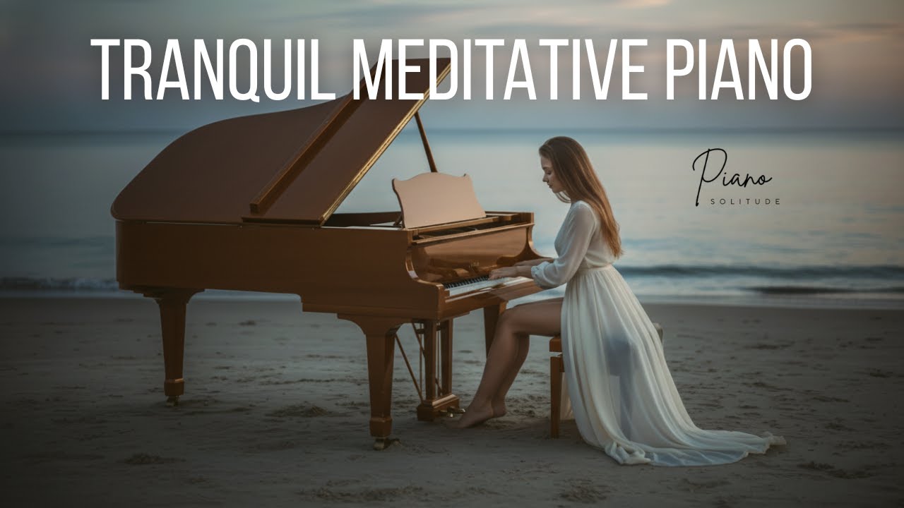Piano Solitude – Piece 3 | Tranquil Melancholic Piano Music for Meditation & Ocean Reflection