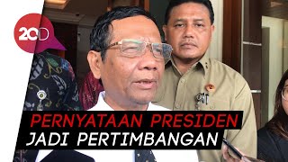 Undang Sejumlah Menteri, Mahfud Bahas Opsi Pemulangan Eks ISIS