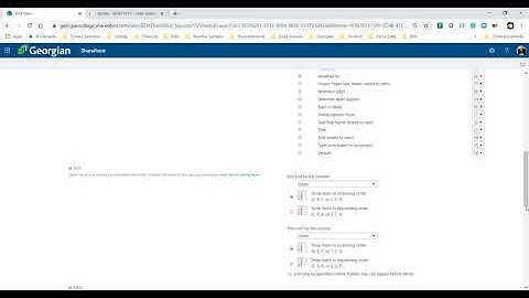 SharePoint for Project Management, Part 2 - Timesheets - Views