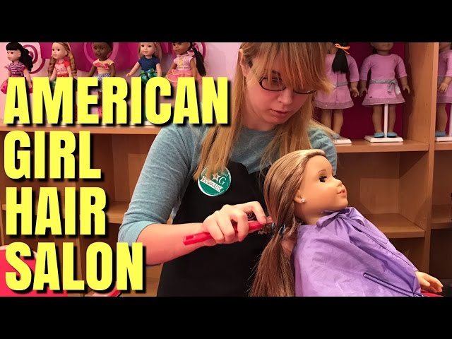 American Girls Go To AG Hair Salon class=