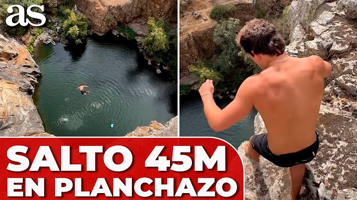 Un hombre bate el RÉCORD del MUNDO de salto al agua en PLANCHAZO: 45 metros y ha ocurrido en ESPAÑA