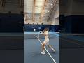 backhand volley🎾🔥 #tennis #tennislife #wilsontennis #asicstennis #ontennis #テニス