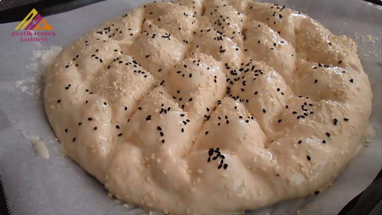 YOĞURULMAYAN FOSUR FOSUR KABARAN RAMAZAN PİDESİ TARİFİ – SADECE SU İLE YUMUŞACIK PİDE TARİFİ ????????