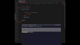 Three tricks how to implement continue statement in LUA #Shorts