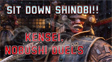 For Honor | DESTROYING A LIGHT SPAMMING SHINOBI! - HIGH LEVEL KENSEI AND NOBUSHI