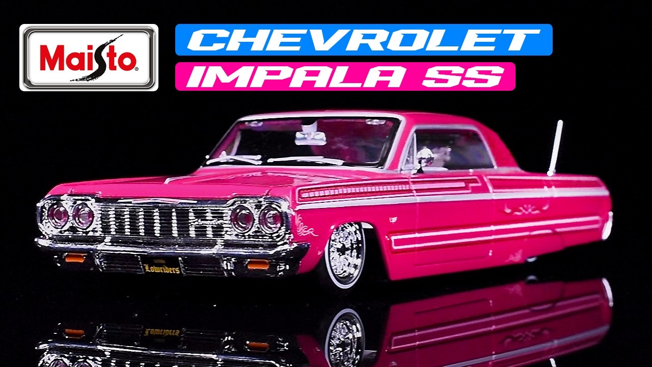 マイスト Mijo LOWRIDERS 1/26 '64 インパラ SS PK マイスト Mijo 1/26 1964 シボレー インパラ SS 