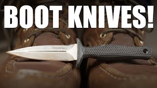 The Best Boot Knives You Would Actually Carry! || We Tried Them All So You Don't Have Too.