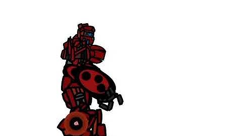 warpath Transformers test dc2 animation