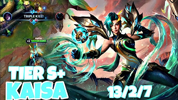 Wild Rift KAISA | KAISA INSANE BURST DAMAGE PATCH 3.4C !?| GAMEPLAY|BUILD & RUNES | #kaisa #wildrift