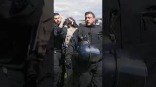 Police arrest pro-Palestine protesters camping outside Reichstag building in Berlin