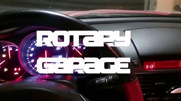 FIRST START ROTARY ENGINE AFTER 3 MONTHS/ Hot Start Mazda RX-8