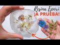 Decoración DIY Con RESINA EPOXI 🌺 (Para principiantes)🌿 Paso a paso / Fácil y Creativo ❤