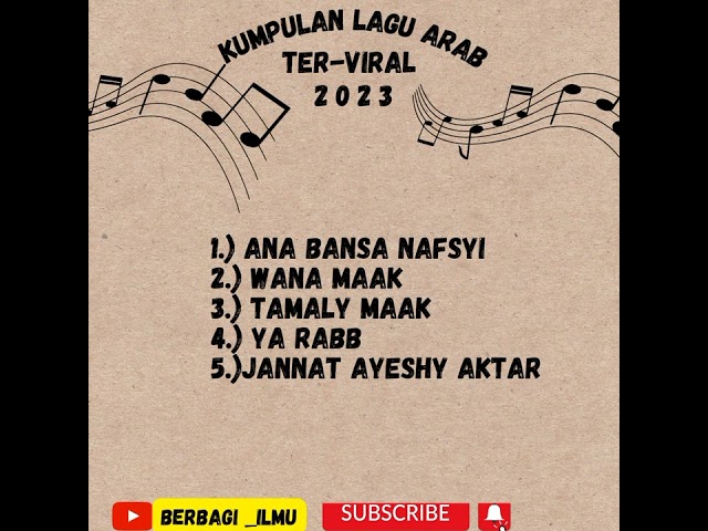 LAGU ARAB VIRAL TIKTOK 2023 | lagu arab sedih/romantis banyak di cari class=
