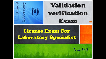 Clinical Laboratory: Validation/ Verification Exam (1)