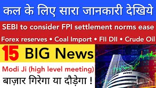 बाज़ार गिरेगा या दौड़ेगा देखिये 🔥 SHARE MARKET LATEST NEWS TODAY | STOCK MARKET INDIA