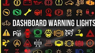 Every Dashboard Warning Lights in Your Car Explained | Part - 1