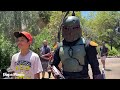 Boba Fett at Star Wars: Galaxy&#39;s Edge Disneyland Resort 4K