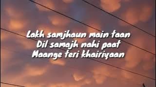 Raanjhan (Do Patti) Lyrics video| Kriti sanon.kajol |soulful Hindi song 2024