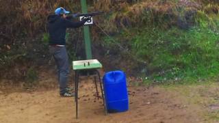 Bds Fallscheibe Flinte Speed Mit Remington 870