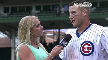 TB@CHC: Rizzo discusses Cubs