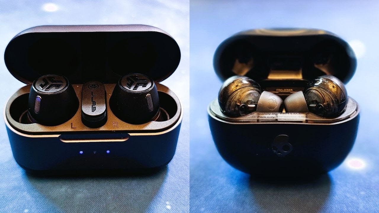 Gauntlet Series JLAB Epic Lab Edition Earbuds vs. Skullcandy RAIL ANC