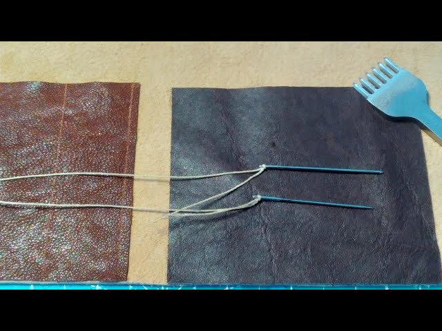 HOW TO SINGLE THREAD A NEEDLE THE EASY WAY 