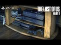 The last of us part i  playstation 3 console in the miller residence