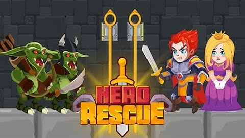 HERO RESCUE - LEVEL 101 to 150 walkthrough - Save the princess 👸 kill the goblin, get the loot