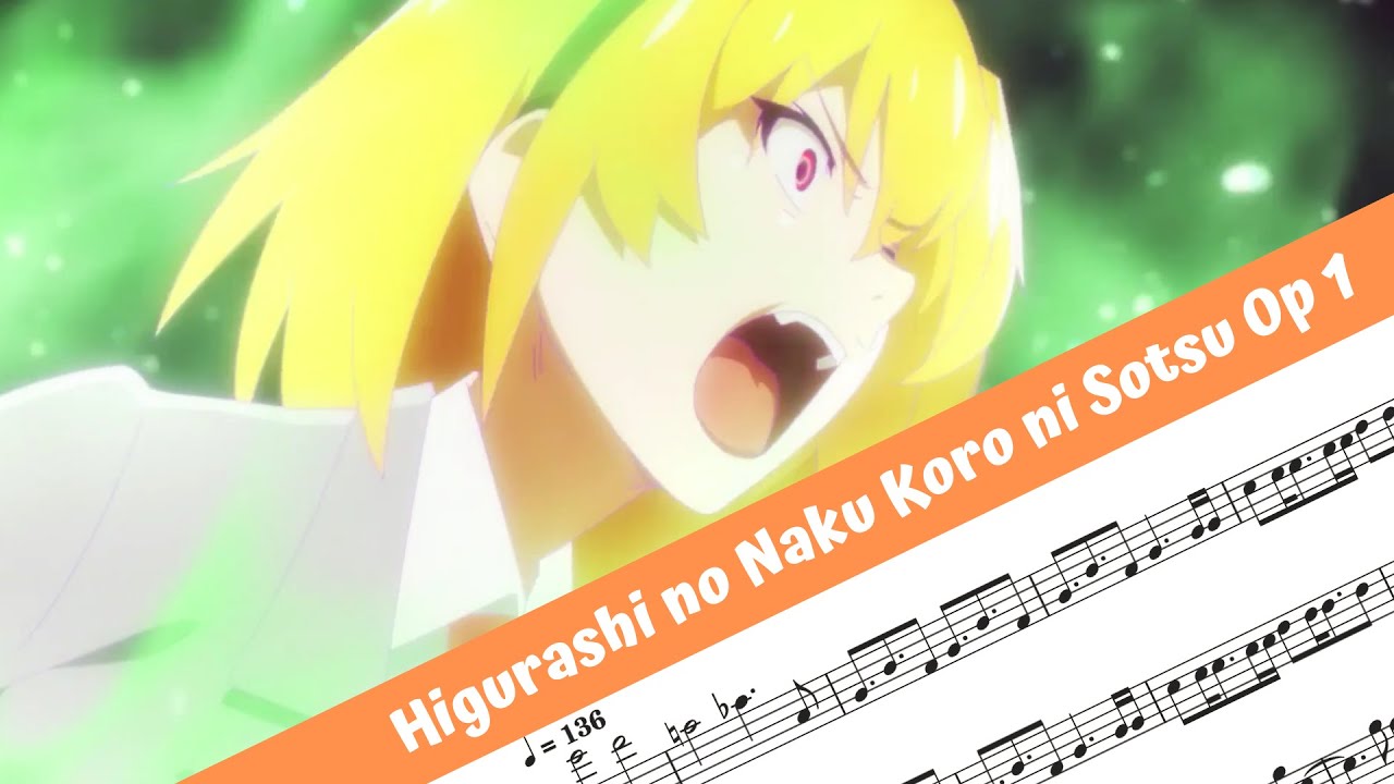 Higurashi no Naku Koro ni Sotsu Opening 1 Sheet music for Flute (Solo)