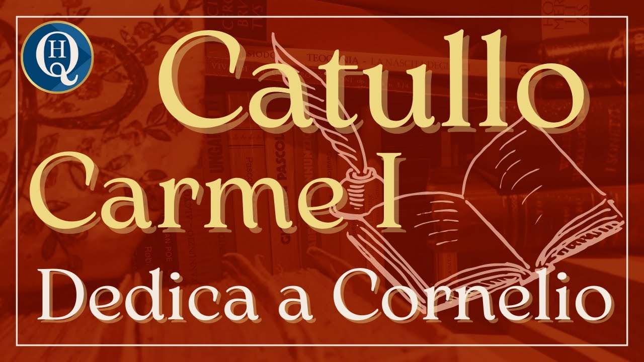 Letteratura latina 27: Catullo, Carme I (Dedica a Cornelio)