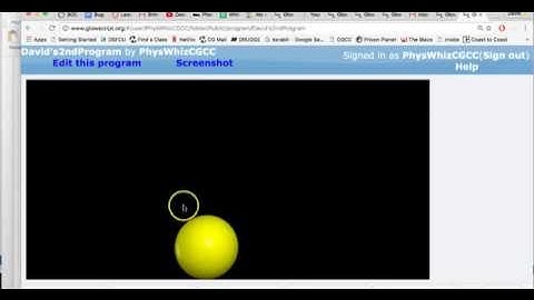 Intro to GlowScript